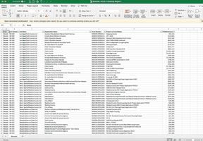 Continuum of Care (CoC) Funding Report screenshot