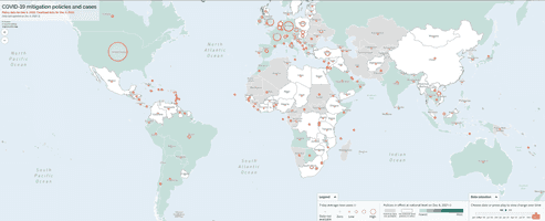 COVID AMP Policy Database screenshot